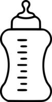 Bottle drink icon symbol image. Illustration of the drink water bottle glass design image vector