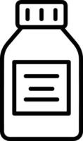 Bottle drink icon symbol image. Illustration of the drink water bottle glass design image vector