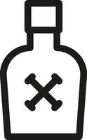 Bottle drink icon symbol image. Illustration of the drink water bottle glass design image vector