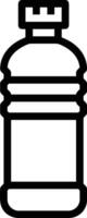 Bottle drink icon symbol image. Illustration of the drink water bottle glass design image vector
