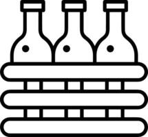 Bottle drink icon symbol image. Illustration of the drink water bottle glass design image vector