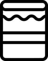 Bottle drink icon symbol image. Illustration of the drink water bottle glass design image vector
