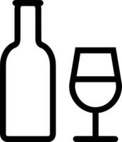 Bottle drink icon symbol image. Illustration of the drink water bottle glass design image vector