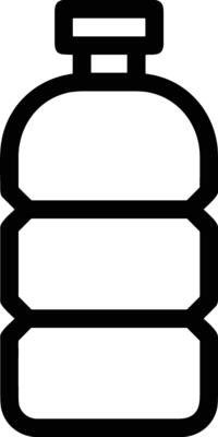 Bottle drink icon symbol image. Illustration of the drink water bottle glass design image