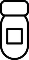 Bottle drink icon symbol image. Illustration of the drink water bottle glass design image vector