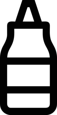 Bottle drink icon symbol image. Illustration of the drink water bottle glass design image