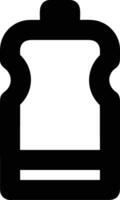Bottle drink icon symbol image. Illustration of the drink water bottle glass design image vector