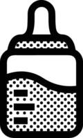 Bottle drink icon symbol image. Illustration of the drink water bottle glass design image vector