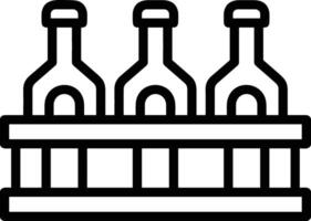 Bottle drink icon symbol image. Illustration of the drink water bottle glass design image vector