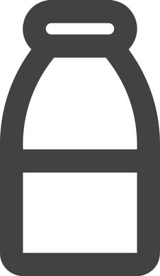 Bottle drink icon symbol image. Illustration of the drink water bottle glass design image