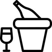 Bottle drink icon symbol image. Illustration of the drink water bottle glass design image vector