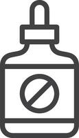 Bottle drink icon symbol image. Illustration of the drink water bottle glass design image vector