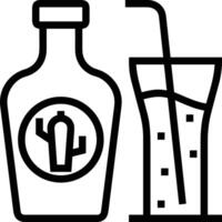 Bottle drink icon symbol image. Illustration of the drink water bottle glass design image vector