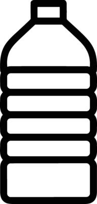 Bottle drink icon symbol image. Illustration of the drink water bottle glass design image