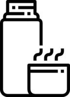 Bottle drink icon symbol image. Illustration of the drink water bottle glass design image vector