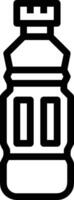 Bottle drink icon symbol image. Illustration of the drink water bottle glass design image vector