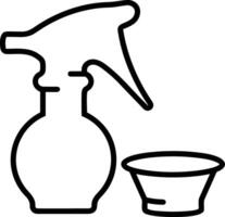 Bottle drink icon symbol image. Illustration of the drink water bottle glass design image vector