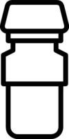 Bottle drink icon symbol image. Illustration of the drink water bottle glass design image vector