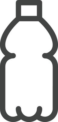 Bottle drink icon symbol image. Illustration of the drink water bottle glass design image
