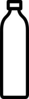 Bottle drink icon symbol image. Illustration of the drink water bottle glass design image vector