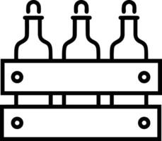 Bottle drink icon symbol image. Illustration of the drink water bottle glass design image vector