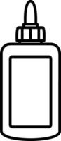 Bottle drink icon symbol image. Illustration of the drink water bottle glass design image vector