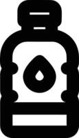 Bottle drink icon symbol image. Illustration of the drink water bottle glass design image vector