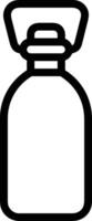 Bottle drink icon symbol image. Illustration of the drink water bottle glass design image vector