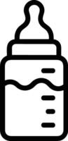 Bottle drink icon symbol image. Illustration of the drink water bottle glass design image vector