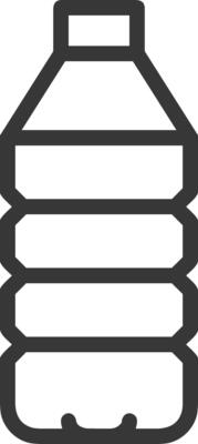 Bottle drink icon symbol image. Illustration of the drink water bottle glass design image