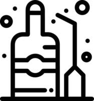 Bottle drink icon symbol image. Illustration of the drink water bottle glass design image vector