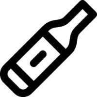 Bottle drink icon symbol image. Illustration of the drink water bottle glass design image vector