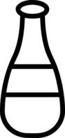 Bottle drink icon symbol image. Illustration of the drink water bottle glass design image vector