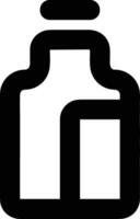 Bottle drink icon symbol image. Illustration of the drink water bottle glass design image vector