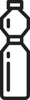 Bottle drink icon symbol image. Illustration of the drink water bottle glass design image vector