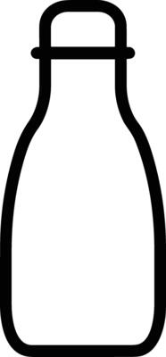 Bottle drink icon symbol image. Illustration of the drink water bottle glass design image