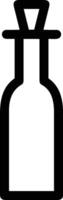 Bottle drink icon symbol image. Illustration of the drink water bottle glass design image vector