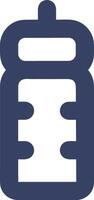Bottle drink icon symbol image. Illustration of the drink water bottle glass design image vector