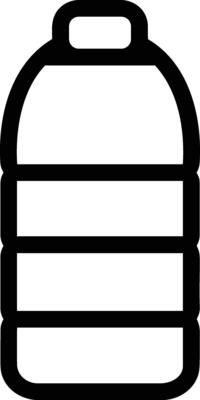 Bottle drink icon symbol image. Illustration of the drink water bottle glass design image