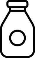 Bottle drink icon symbol image. Illustration of the drink water bottle glass design image vector