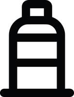 Bottle drink icon symbol image. Illustration of the drink water bottle glass design image vector