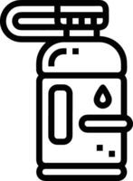 Bottle drink icon symbol image. Illustration of the drink water bottle glass design image vector