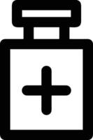 Bottle drink icon symbol image. Illustration of the drink water bottle glass design image vector