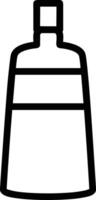 Bottle drink icon symbol image. Illustration of the drink water bottle glass design image vector