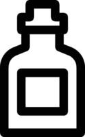 Bottle drink icon symbol image. Illustration of the drink water bottle glass design image vector