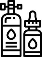 Bottle drink icon symbol image. Illustration of the drink water bottle glass design image vector