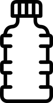 Bottle drink icon symbol image. Illustration of the drink water bottle glass design image