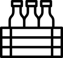 Bottle drink icon symbol image. Illustration of the drink water bottle glass design image vector