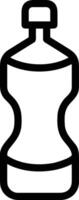 Bottle drink icon symbol image. Illustration of the drink water bottle glass design image vector