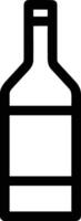 Bottle drink icon symbol image. Illustration of the drink water bottle glass design image vector